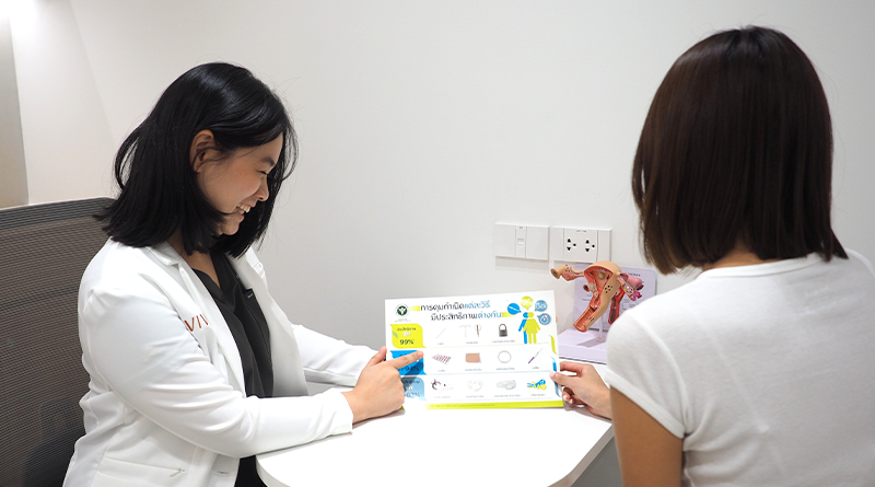 VIVV Clinic ปรึกษาแพทย์ก่อนการคุมกำเนิดหรือวางแผนครอบครัว